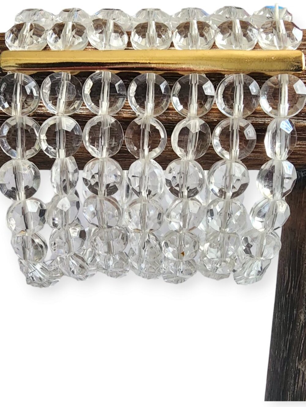 Lucite Beaded Bracelet